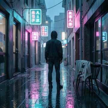 霓虹未干
