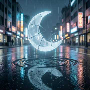 Broken Moon Rain-版本2