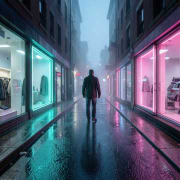 霓虹影子路