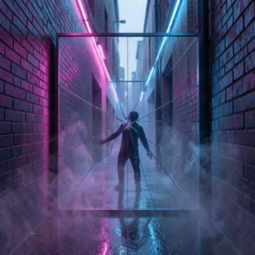镜中烟雨