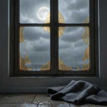 雨痕慢慢结痂