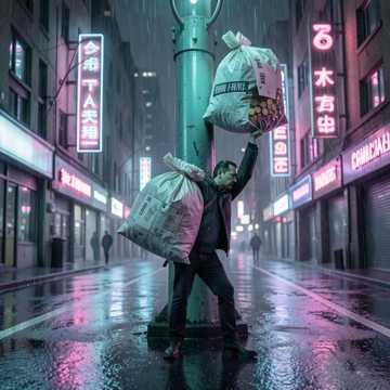被生活逼疯