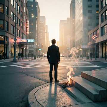 人间两半