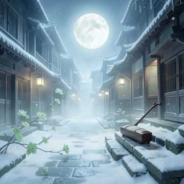 玉花飞雪辞