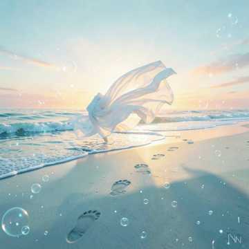 风吹海浪