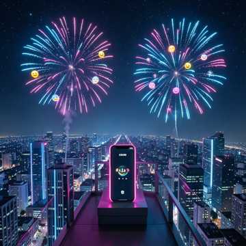 表情包烟花秀