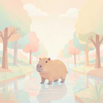 卡皮巴拉的慢时光-版本2