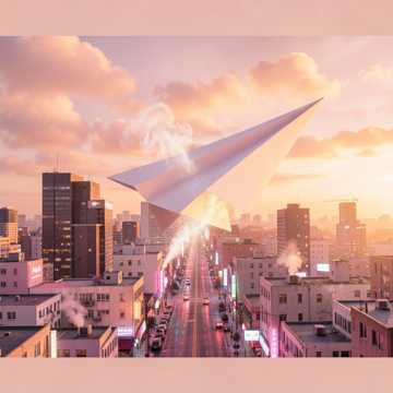 把天空对折