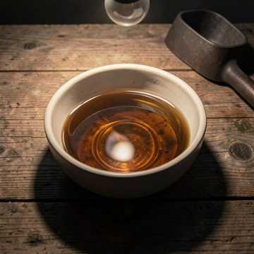 剩一碗冷油