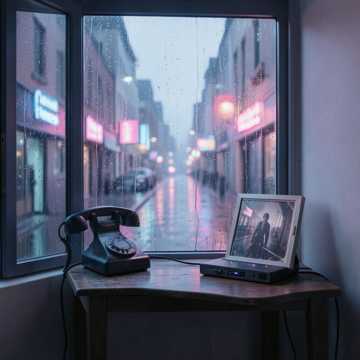 雨声托腮