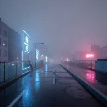 雾气剪影