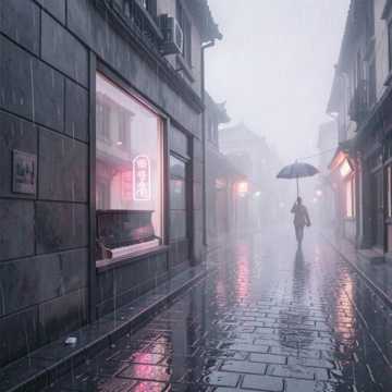 冰雹砸头的午后