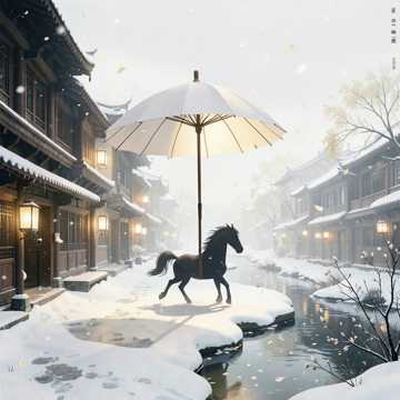 纸伞借半生