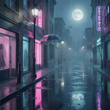 霓虹落脚处