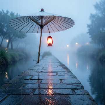 黛色烟雨