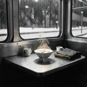 旧信纸上的雨