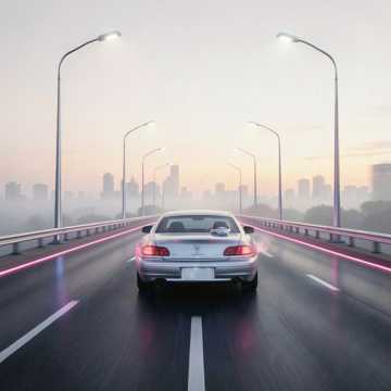 银弧高速路