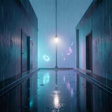 雨声吞没一盏灯