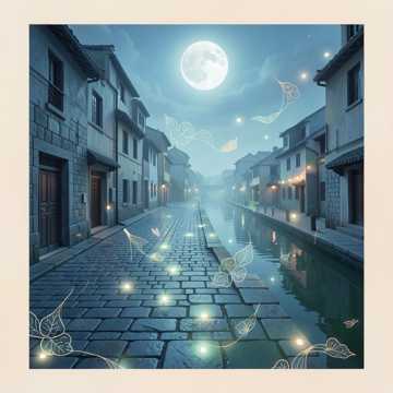 青石月光纺