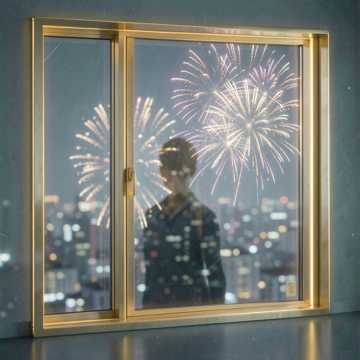 玻璃花火