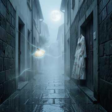 戏腔烟雨巷