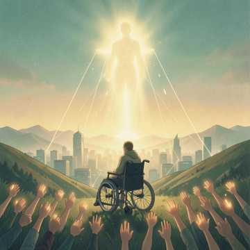 跪立的巨人