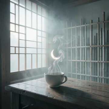 茶烟里的窗棂