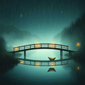 枫桥夜泊的江心信