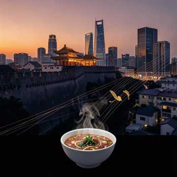 一碗炸酱收留漂泊