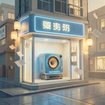 顺城街的音箱