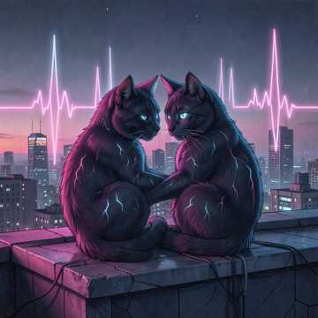 两只怕疼的猫-版本2