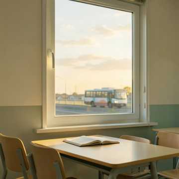 熟悉的教室-画喜哥