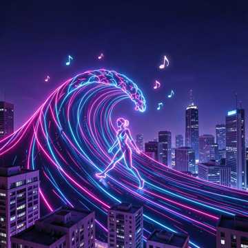Neon Tidal Wave-版本2