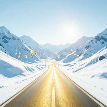 雪山公路的庆典