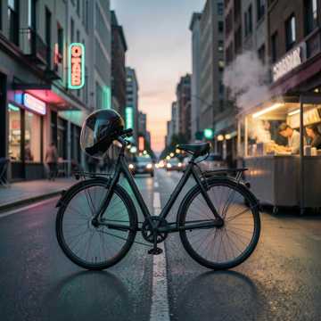 电瓶车上的青云