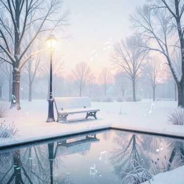 雪地冬眠