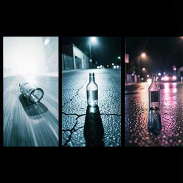 空街酒瓶