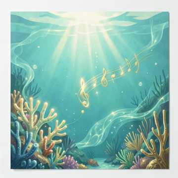 Diving Into The Blue Sea