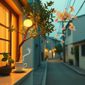 晚风知我意