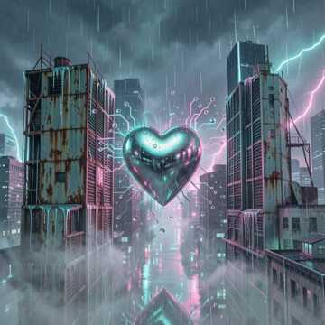 霓虹锈雨