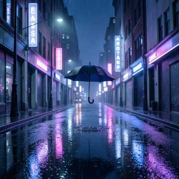烦闷的雨天