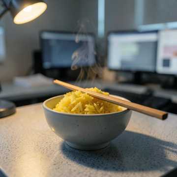 好烦，但先吃饭吧