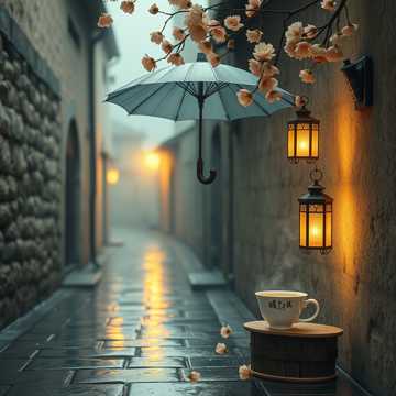 月下青衣