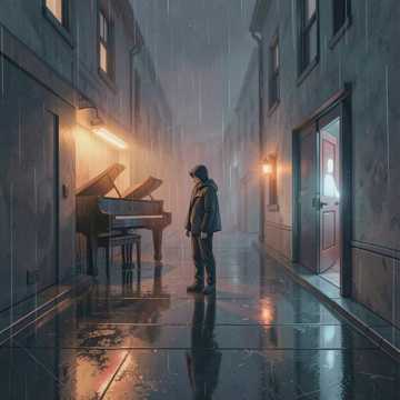 雨停在你后面