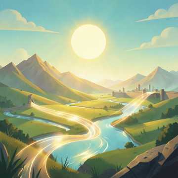 山河入画卷