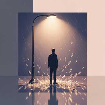 暖风碎成玻璃渣