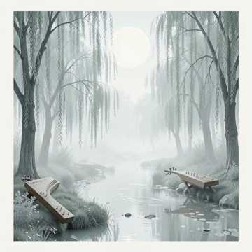 The Moonlight on the Willow