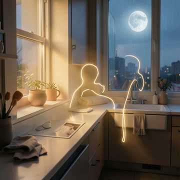 拥你作光