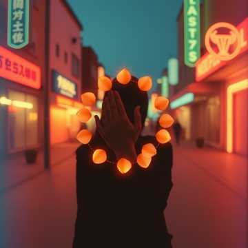 晚风撞进心跳
