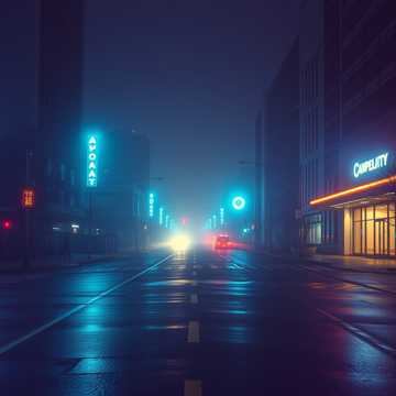 午夜漫步